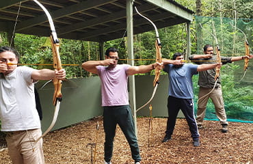 Kids Archery Session at Adventure Now Manchester