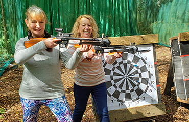 Family Crossbow Session at Adventure Now Sheffield