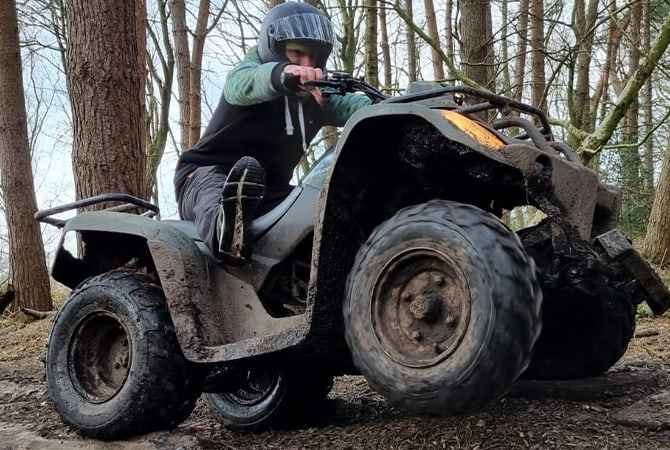 Quad Bike Combo Package Deal at Adventure Now Manchester